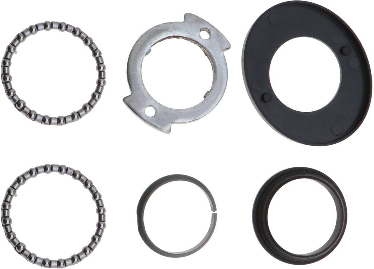 allecto roller steering bearing scooter onderdeel eenvoudig te installeren zwart compatibel met xiaomi 6 stuks voor elektrische scooters