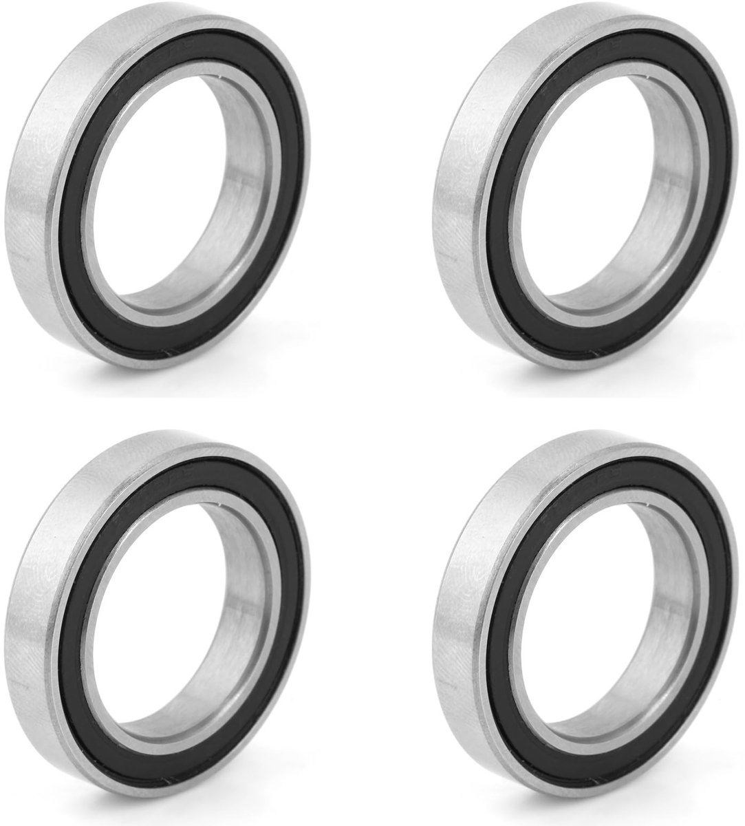 allecto rubber verzegelde groefkogellagers laag geluidsniveau 40 stuks miniatuur lagers geschikt voor hobby projecten 6803 2rs
