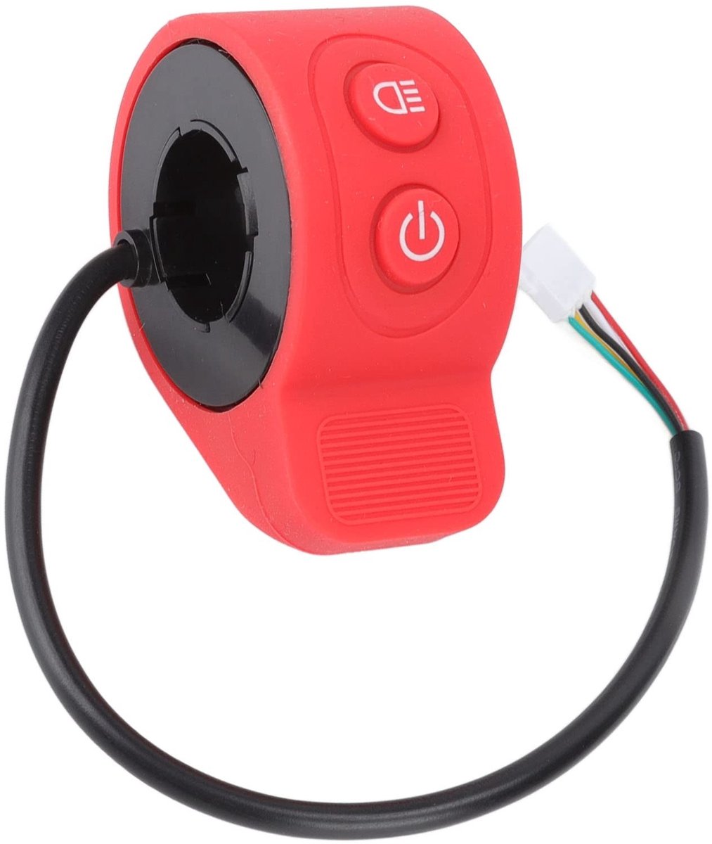 Allecto - Sensitive Thumb Accelerator voor Electric Scooter M365 1S Pro met Schakelaar en Koplamp Buitenspeelvoertuigaccessoire kopen online