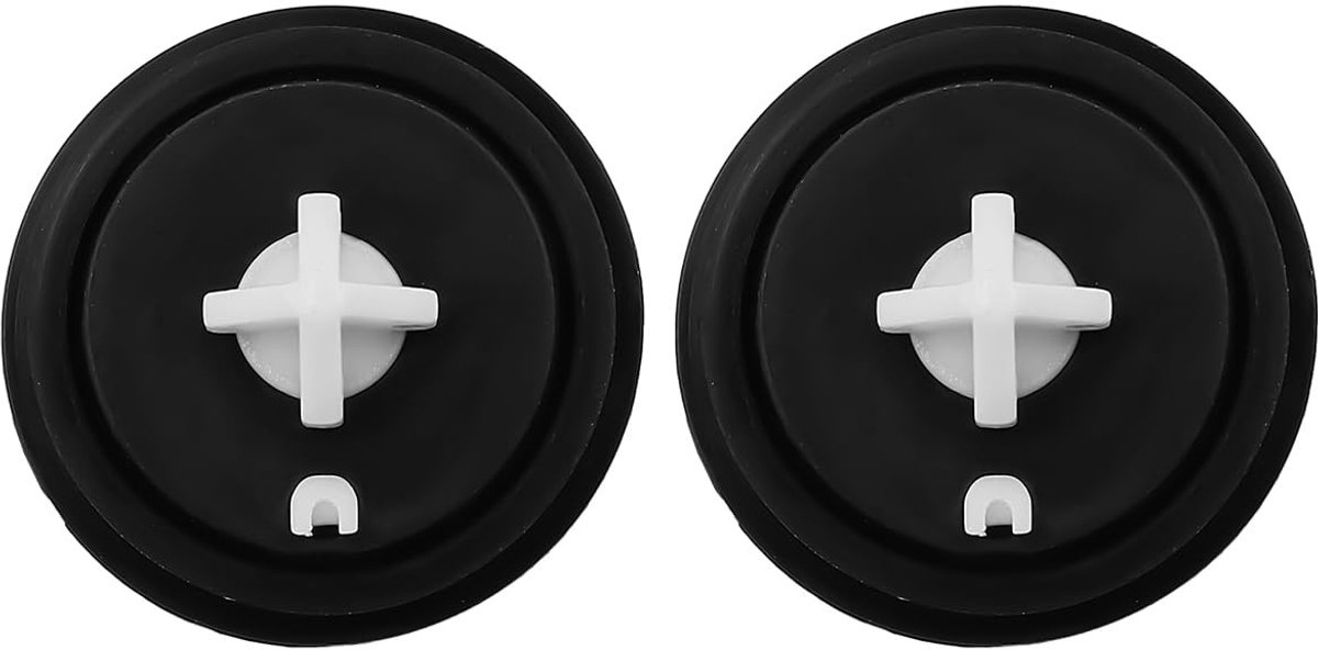 allecto vlottermembraanafdichtingsmembraanvlotterklep set van 2 duurzaam en betrouwbaar 27 mm diameter geschikt voor inlaatkleppen hoog