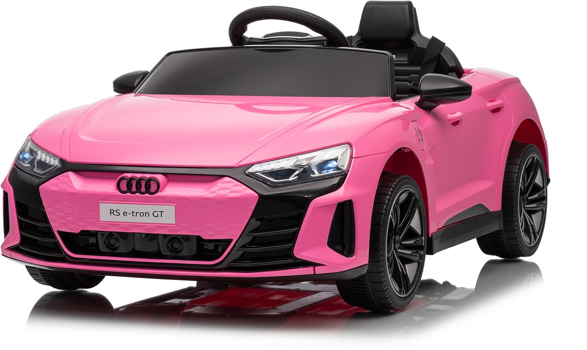 Audi RS E-tron - Elektrische Kinderauto 12V - Met Afstandsbediening - 1 tot 4 jaar - Roze Accuvoertuig kopen online