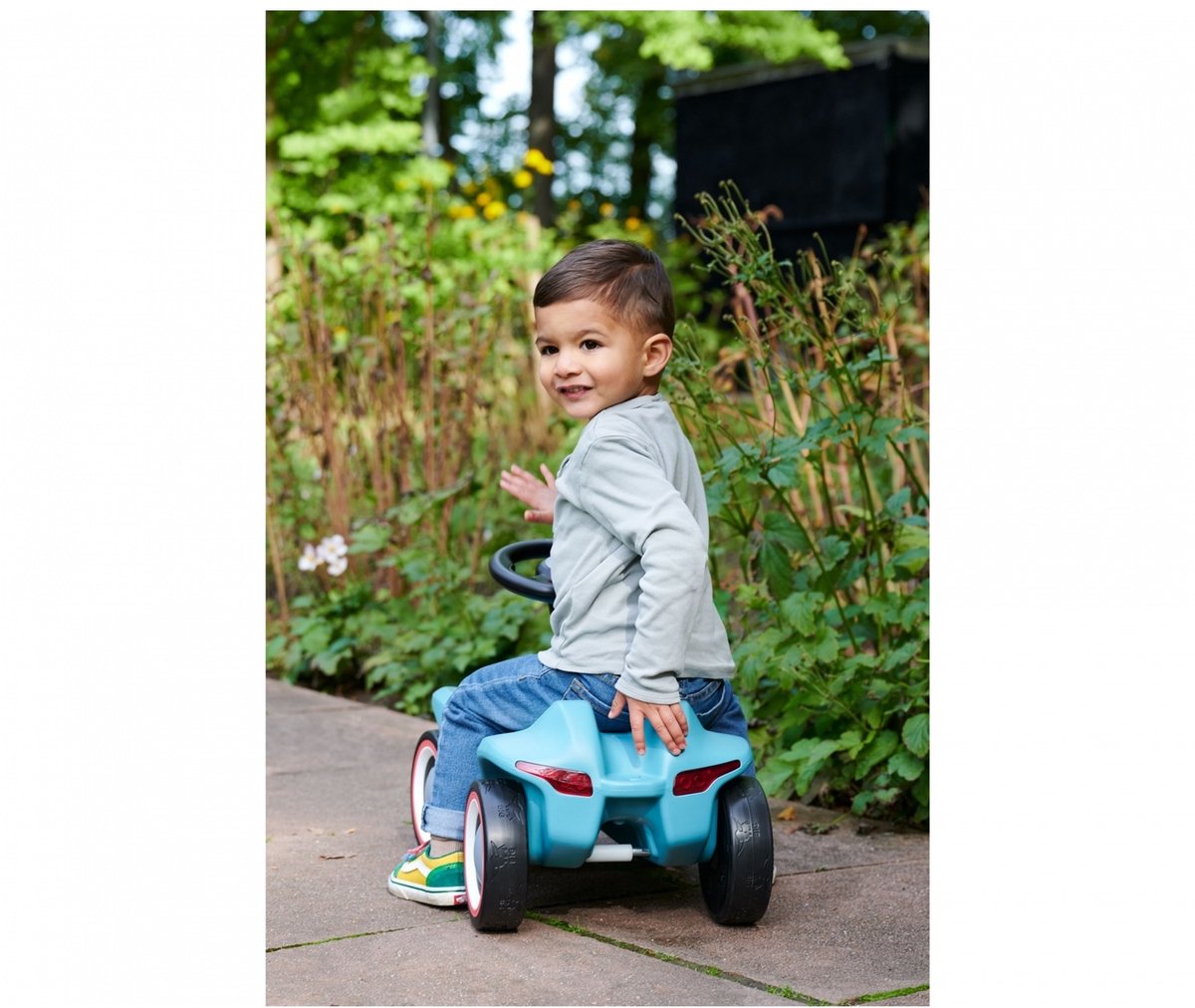 BIG - Bobby Car - Azur blauw - Vanaf 1 jaar - Loopauto Loopauto kopen online