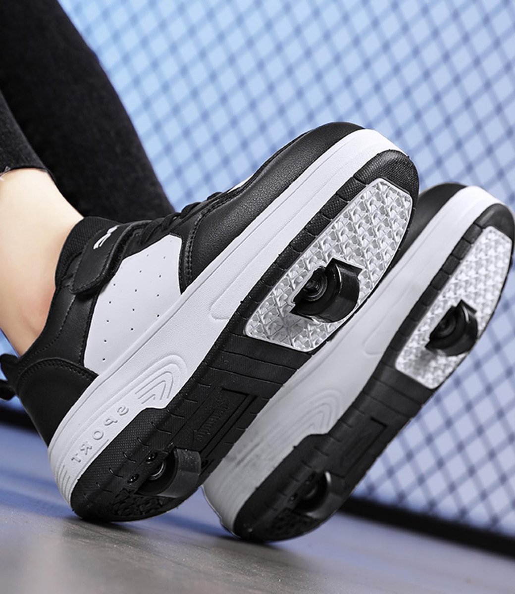 boys en girls schoenen voor buiten met uittrekbare wielen 2 in 1 skate en gym schoenen voor actieve kinderen
