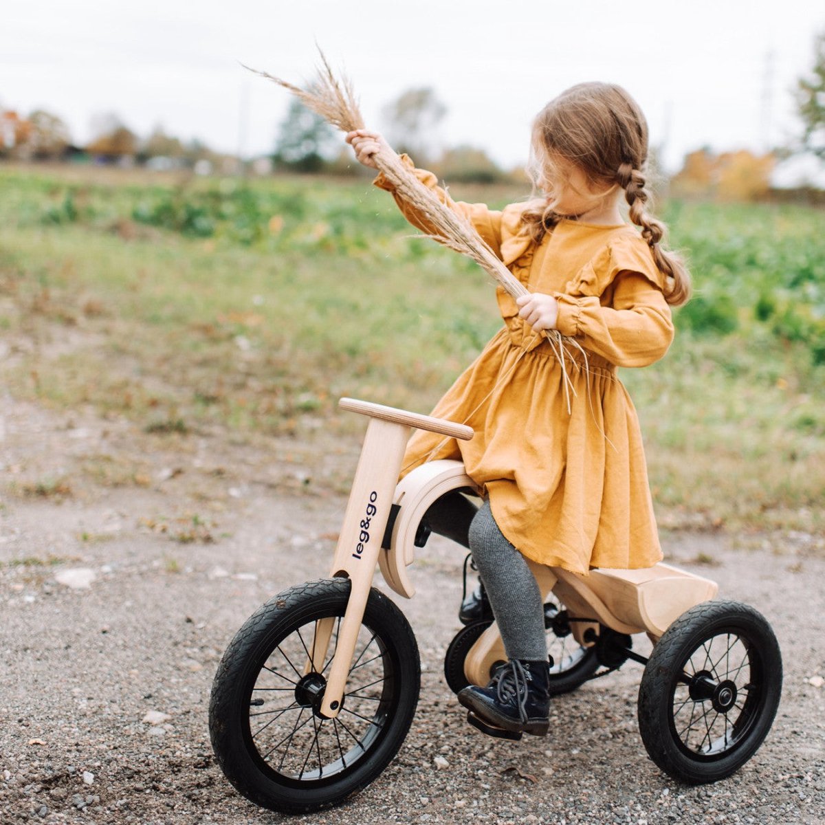 Driewieler-uitbreiding voor houten loopfiets 3in1 Loopfiets kopen online