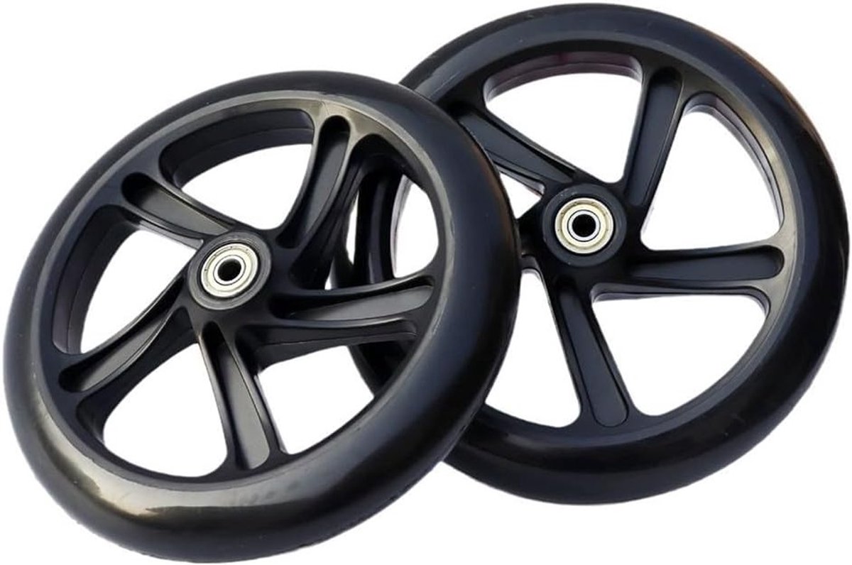 Duurzame en Stille Roller Skate Wielen van PU, Geschikt voor Scooters en Trolleys (180mm x 30mm) Skateonderdeel kopen online