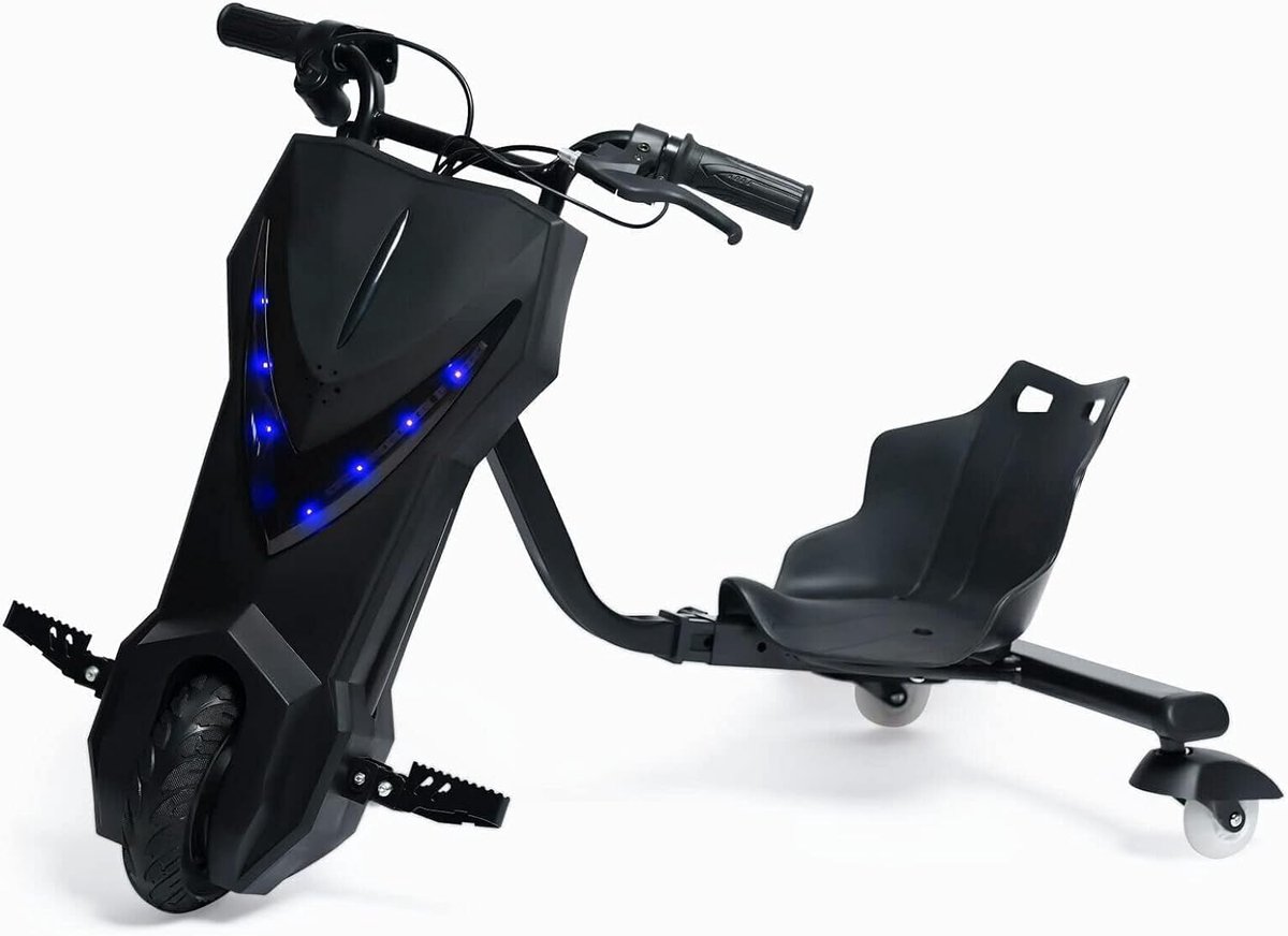 Elektrische Driewieler - Drift Trike - Buiten Spelen - Krachtige 36V Motor - 95 x 60 x 60 cm - Zwart Driewieler kopen online