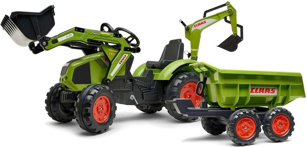 Falk Claas Axos 330 - Jongens - Groen - Traptractor Traptractor kopen online