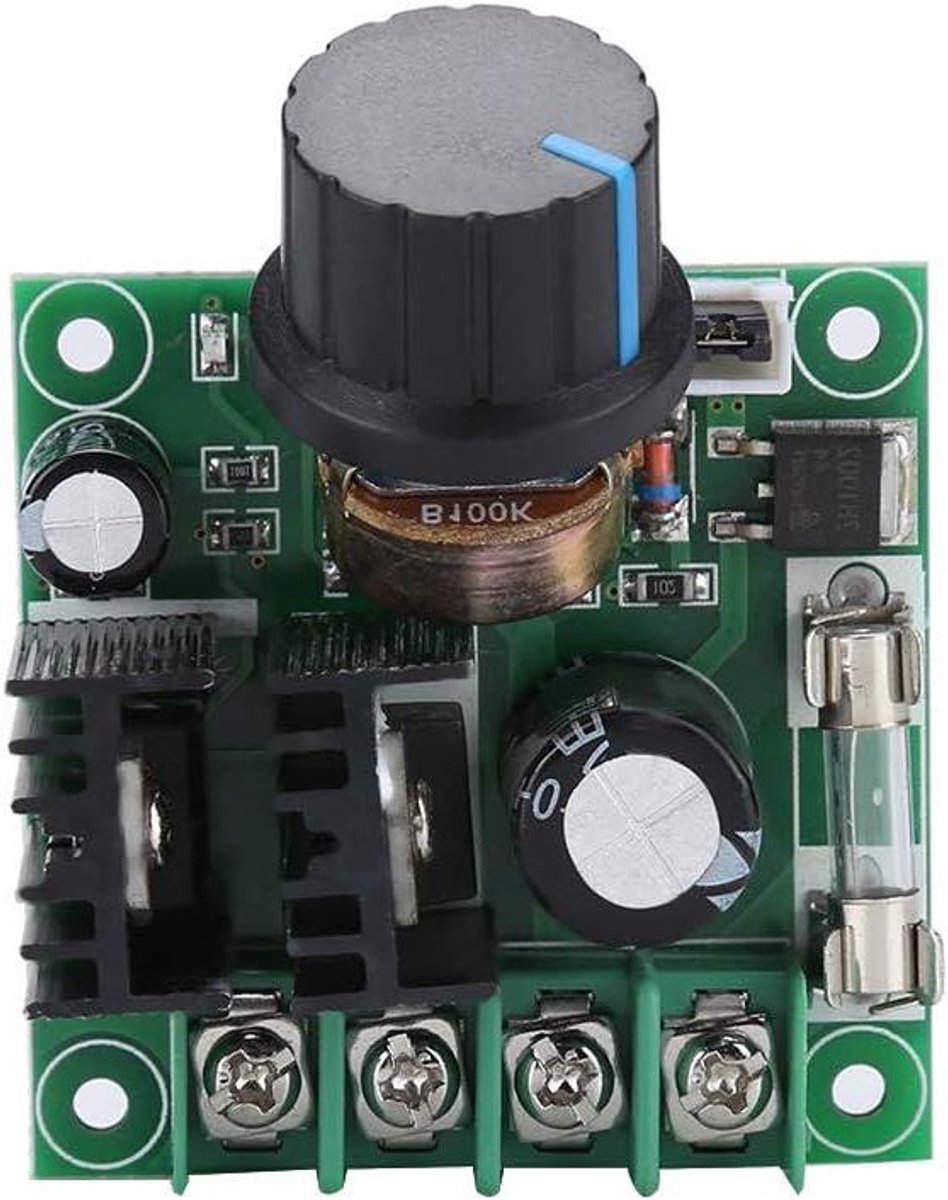Gelijkstroommotor Regelaar - Snelheidsregelaar Motor - Motor Snelheid Instellen - Traploze Variabele Snelheid - 10A 9V-50V - Niet gespecificeerd Loopmotor kopen online