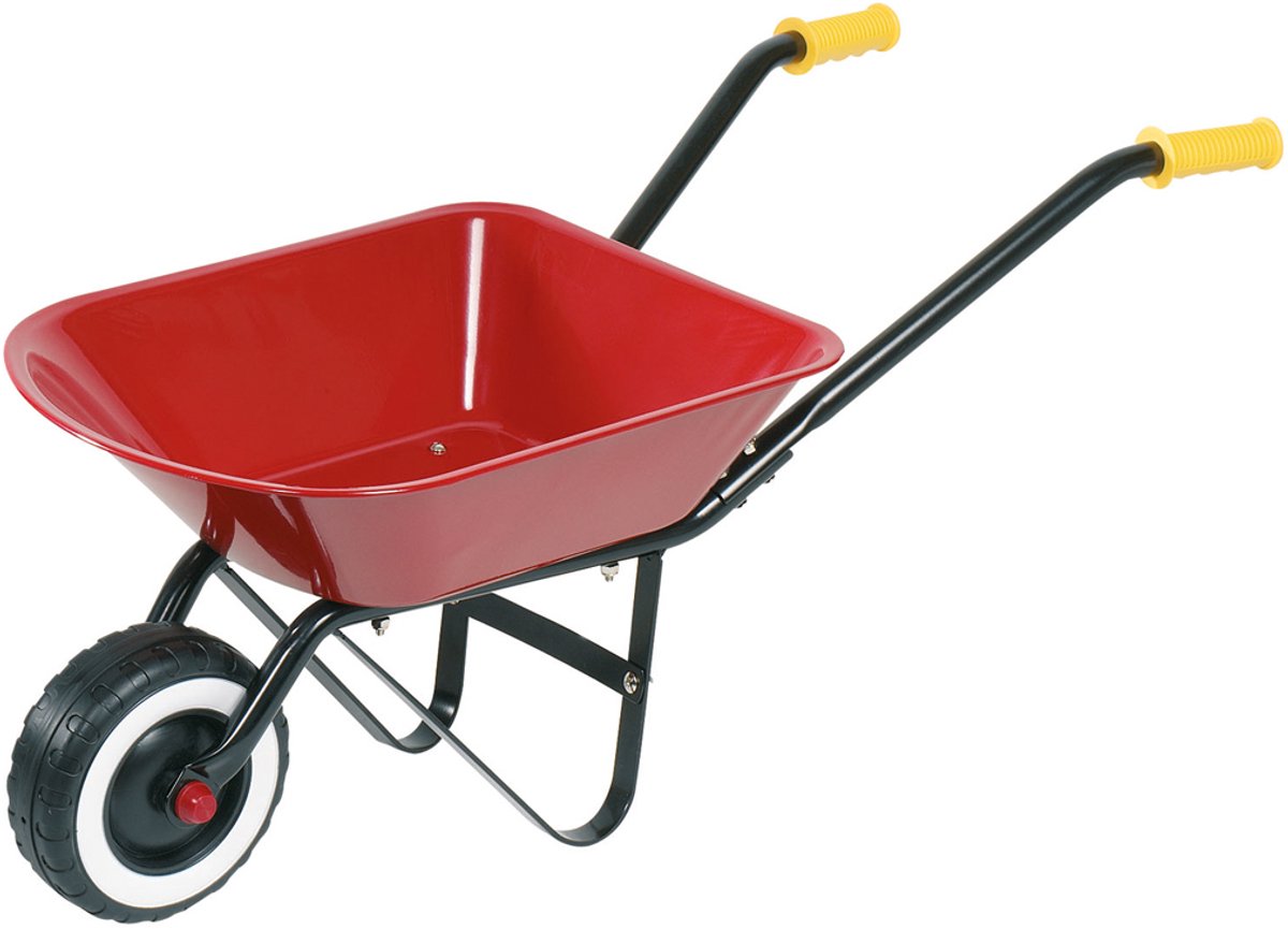 GOKI Kruiwagen - Kids - 14Cm X 14 Cm - Rood Speelgoedkruiwagen kopen online