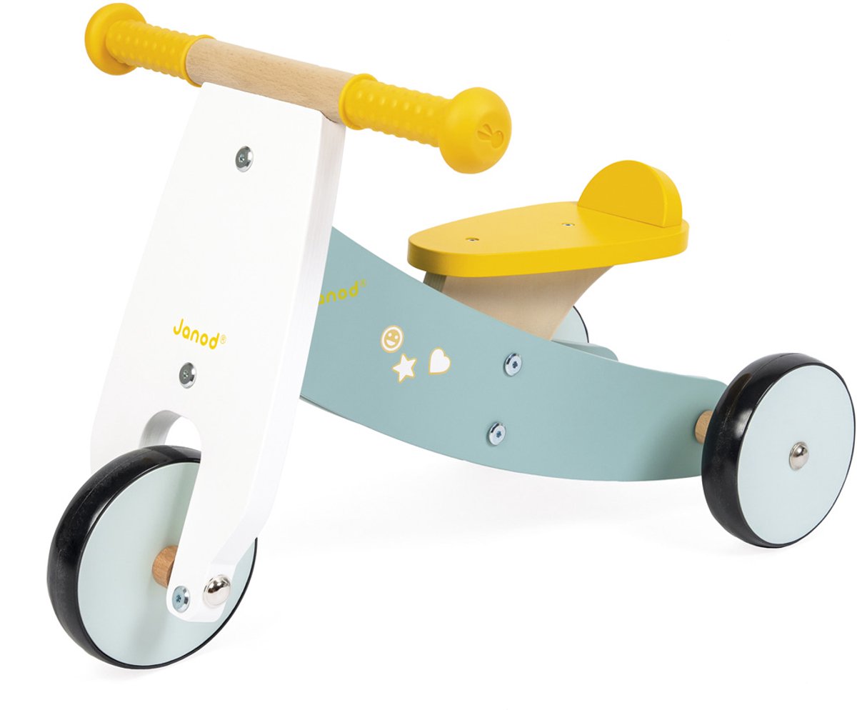 Janod Happy garden - loopfiets driewieler Loopfiets kopen online