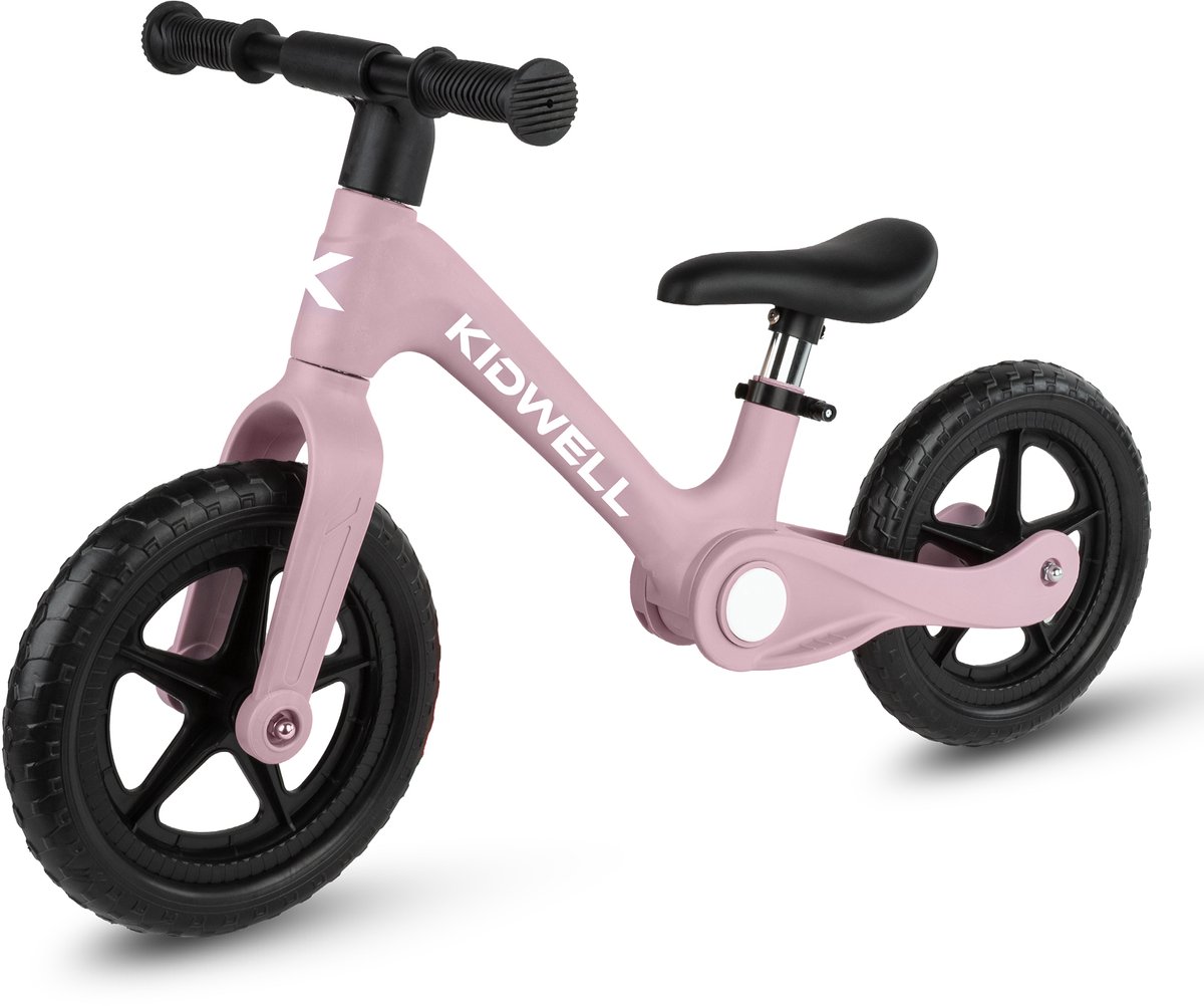 kidwell flex loopfiets opvouwbaar 12 inch vanaf 2 jaar roze