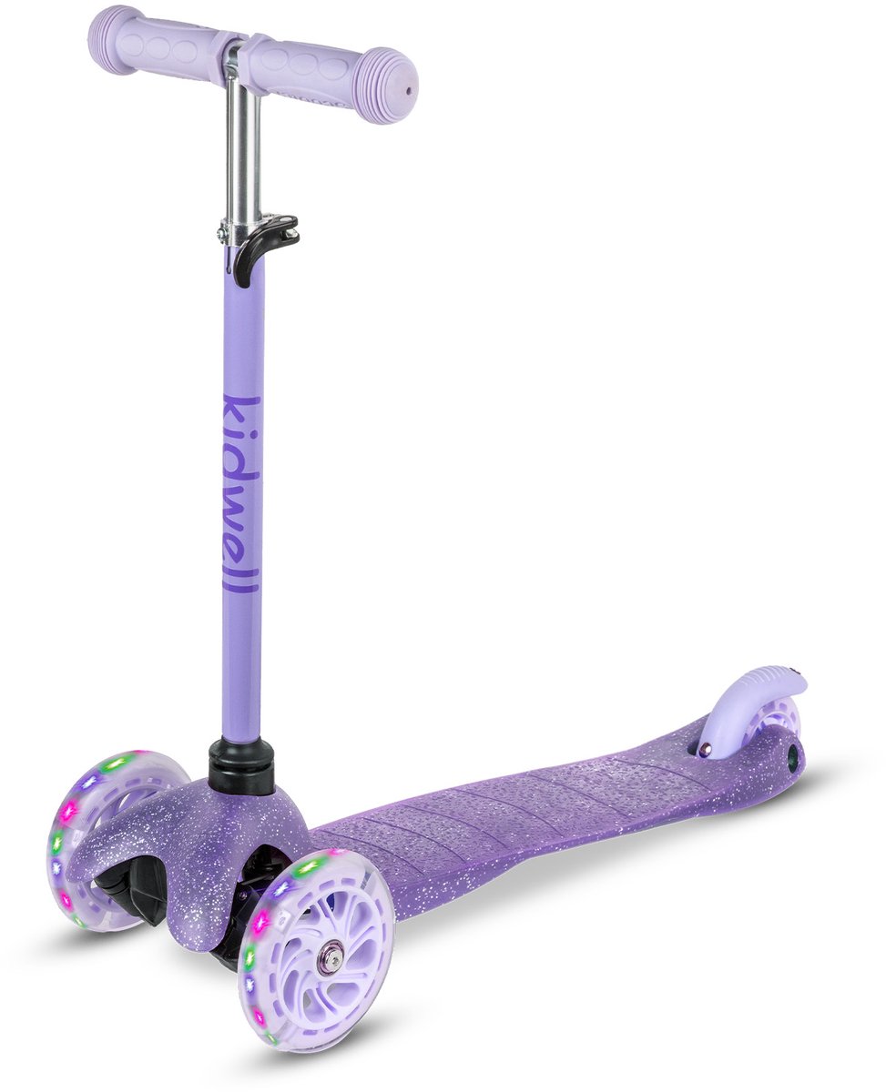 kidwell uno step violet met glitters
