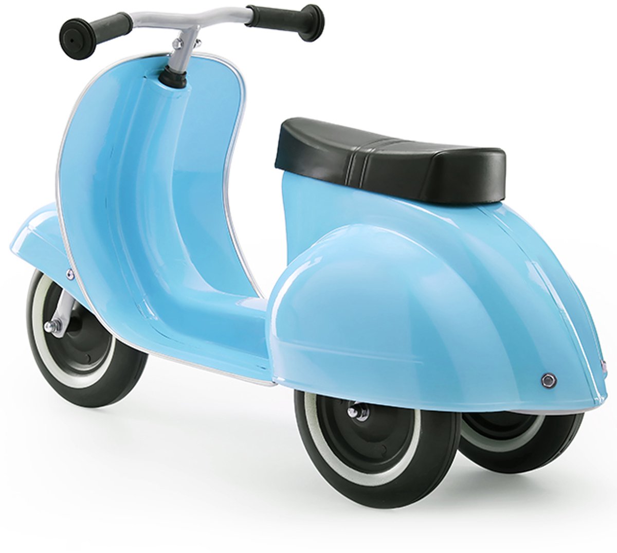 loopfiets scooter ambosstoys babyblauw ambosstoys vanaf 24 maanden