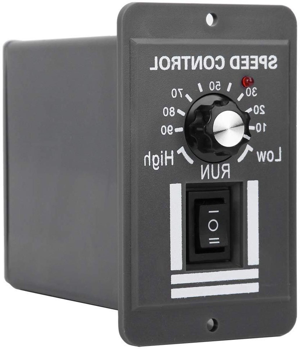 Motor Snelheidsregelaar - DC Controller - Industriële Controle - Vooruit en Achteruit - 12-60V 20A - Zwart Loopmotor kopen online