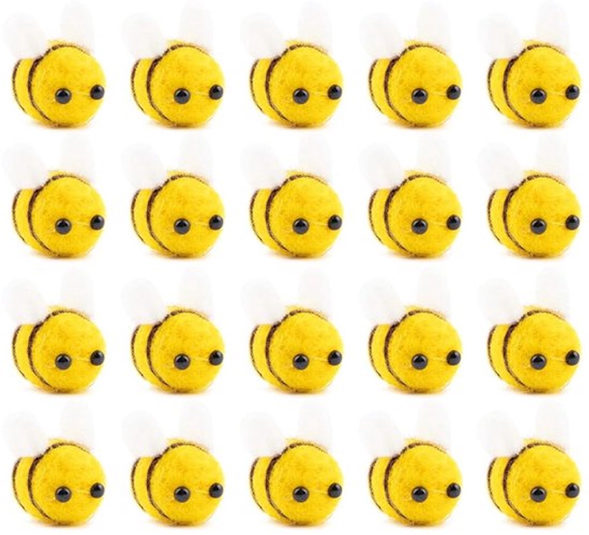 pakket van 20 bij kostuum haarband en manchet voor volwassenen wol vilt knutselen voor diy haarspelden sieraden kleding