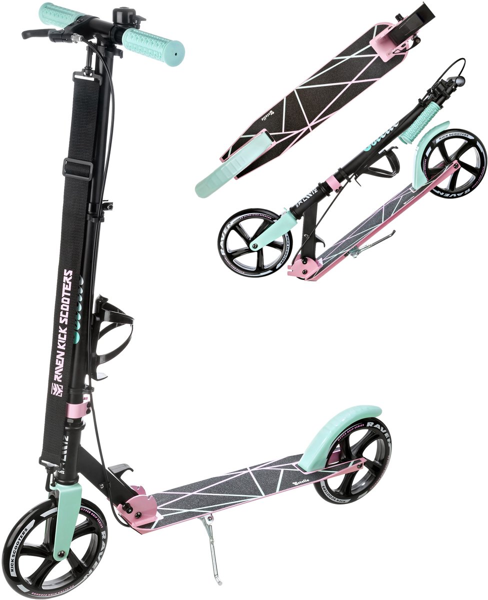 RAVEN Estelle 200mm met rem, bel en bidonhouder Step kopen online