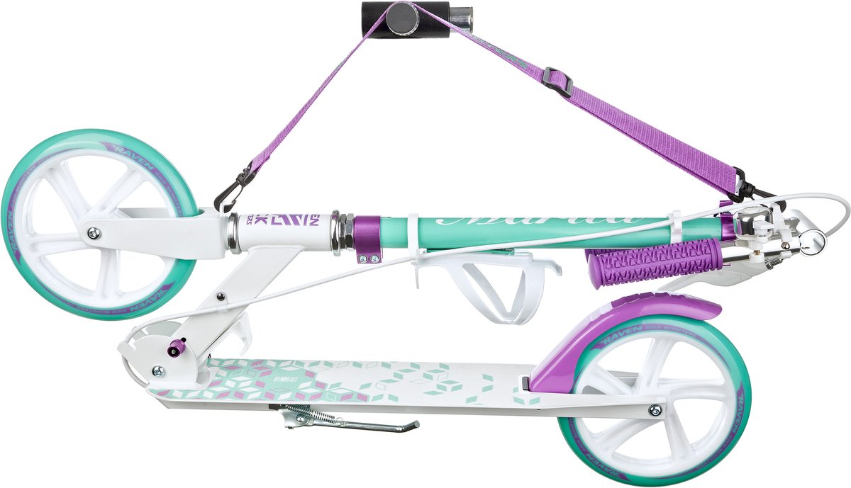 raven martia 200mm step met rem bel en bidonhouder