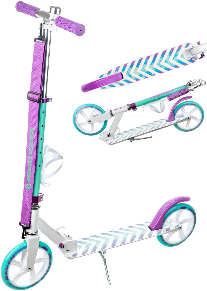 RAVEN Pastelle 200mm Step met bel en bidonhouder Step kopen online