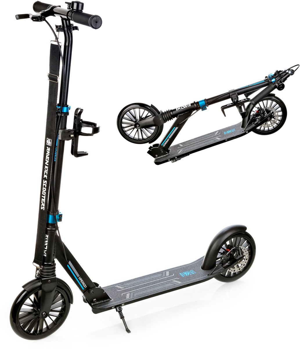 RAVEN Viperion 200mm met schijfrem, schokdemper, bel en bidonhouder Step kopen online