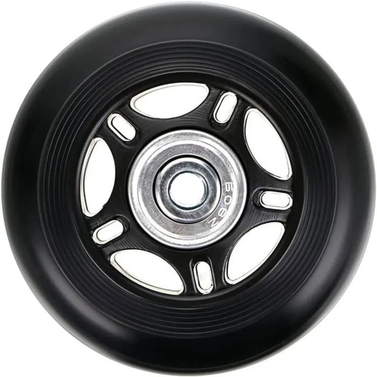 set van 2 vervangende wielen voor koffers 70 x 24 mm reparatieset voor kofferwielen geschikt voor inline skates