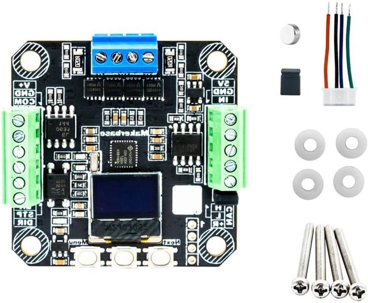 Stappenmotor Gesloten Lus - Servomotor Driver - CNC 3D Printer - FOC Vectorbesturing - NEMA17 Compatibel - Zwart Loopmotor kopen online