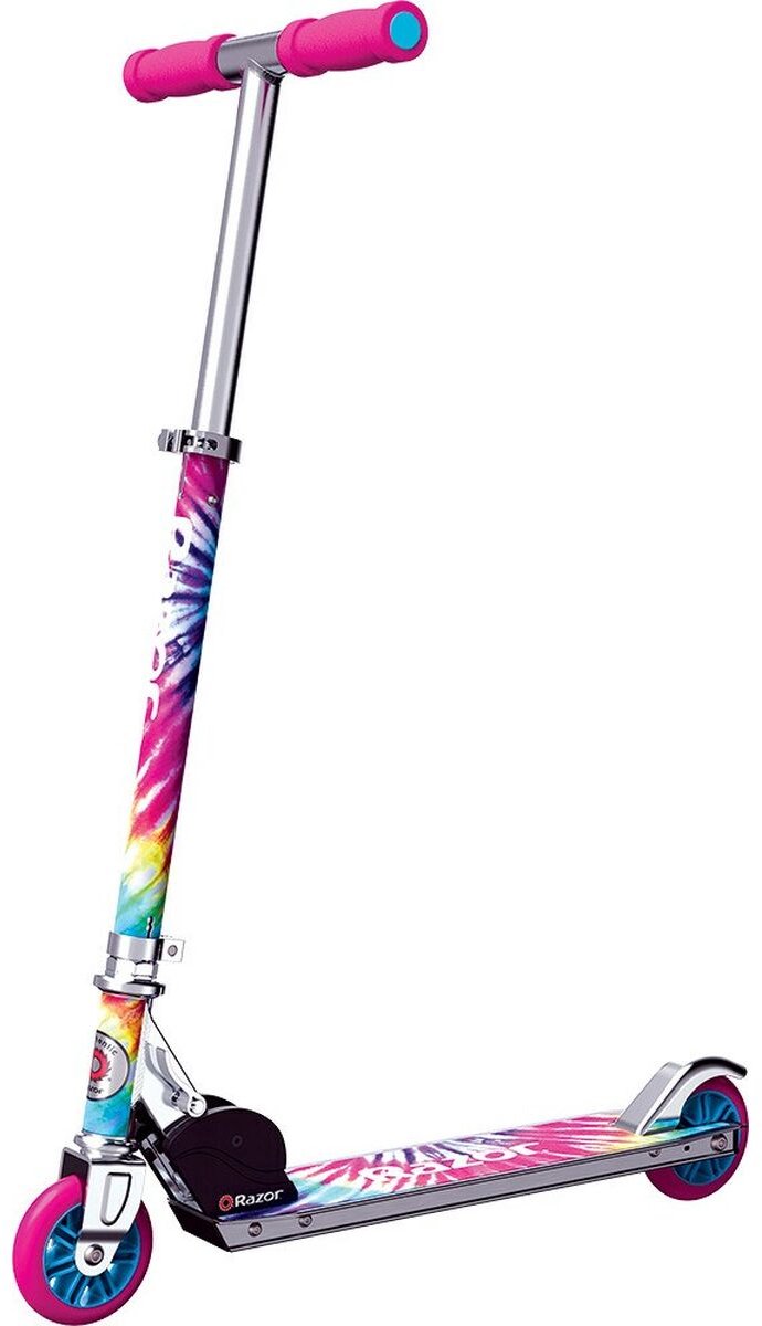 step razor tie dye