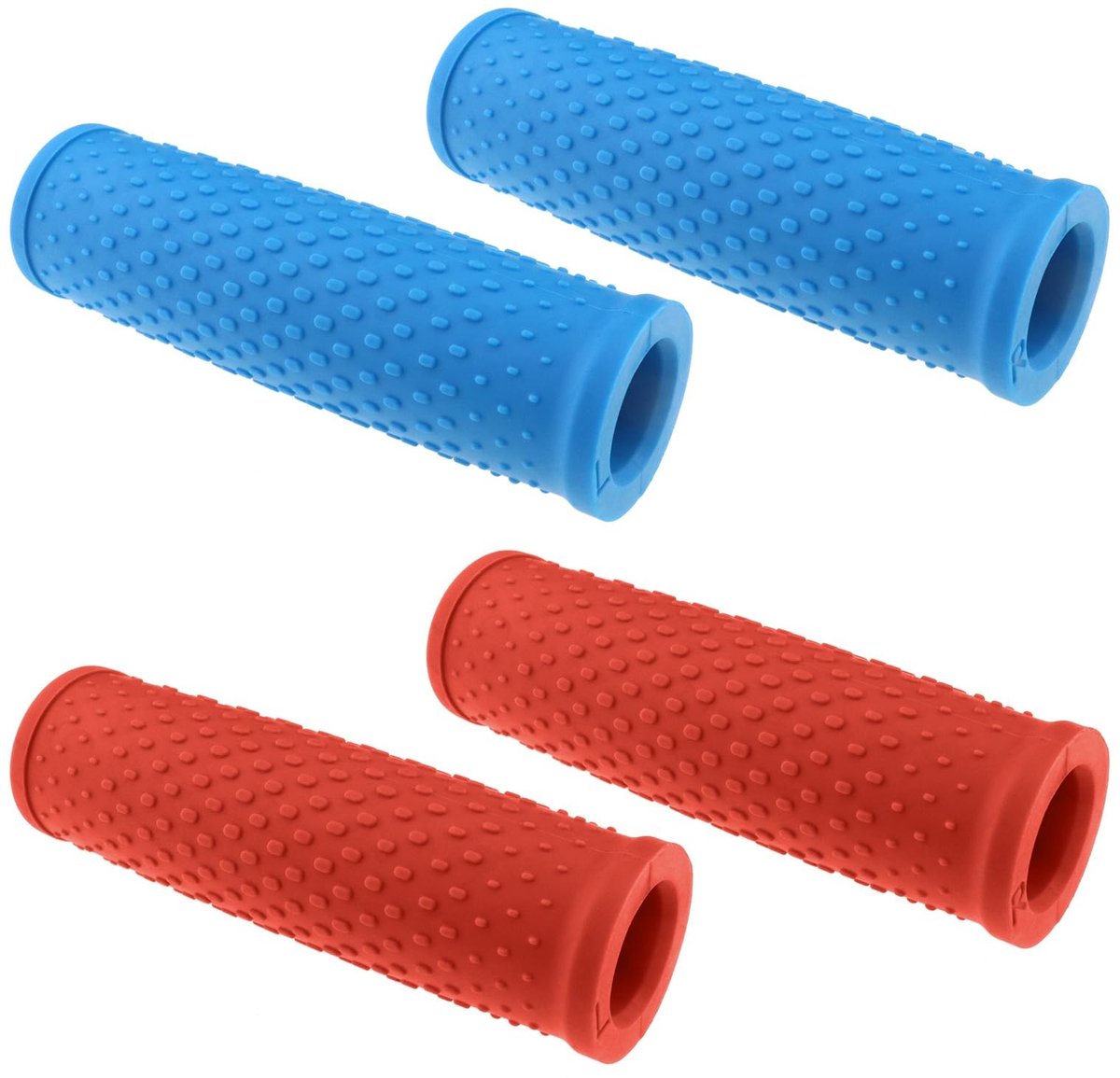 store 8 stuurgrepen antislip siliconen rood en blauw geschikt voor xiaomi mijia m365 2 paar voor elektrische scooter
