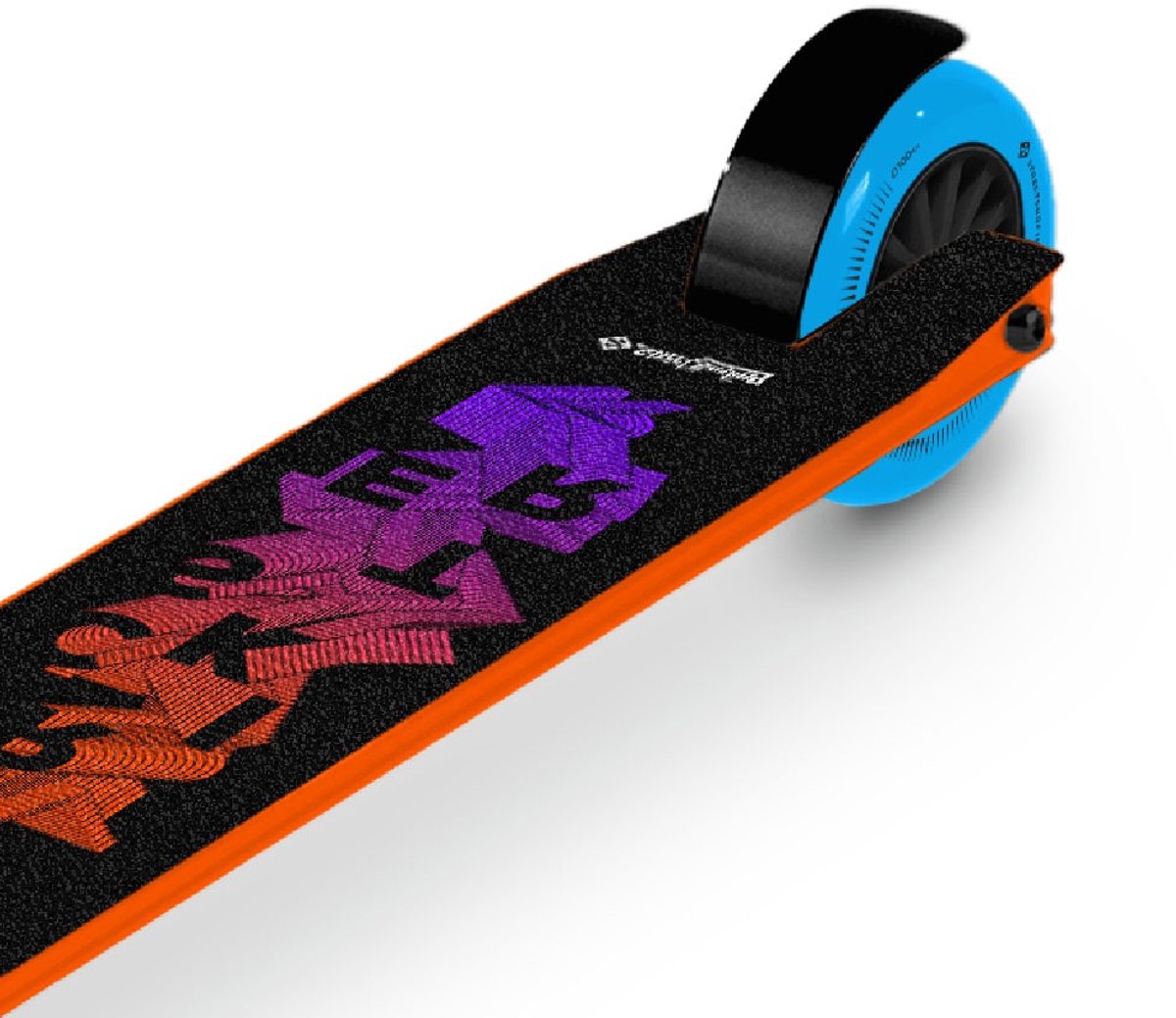 Street Surfing - Trickster Stuntstep - Orange Gum - 100mm Wielen Step kopen online