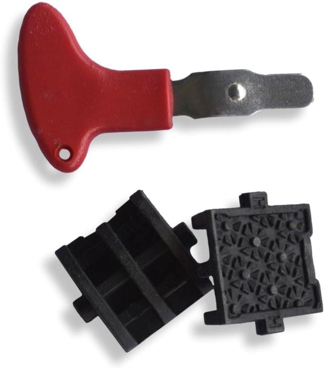 Vervangingswielen Rolschaatsen - Wieldoppen Set - Schoenen Aanpassen - Voorste Dop & Gereedschap - As 39mm Wiel 34mm - Zwart Skateonderdeel kopen online