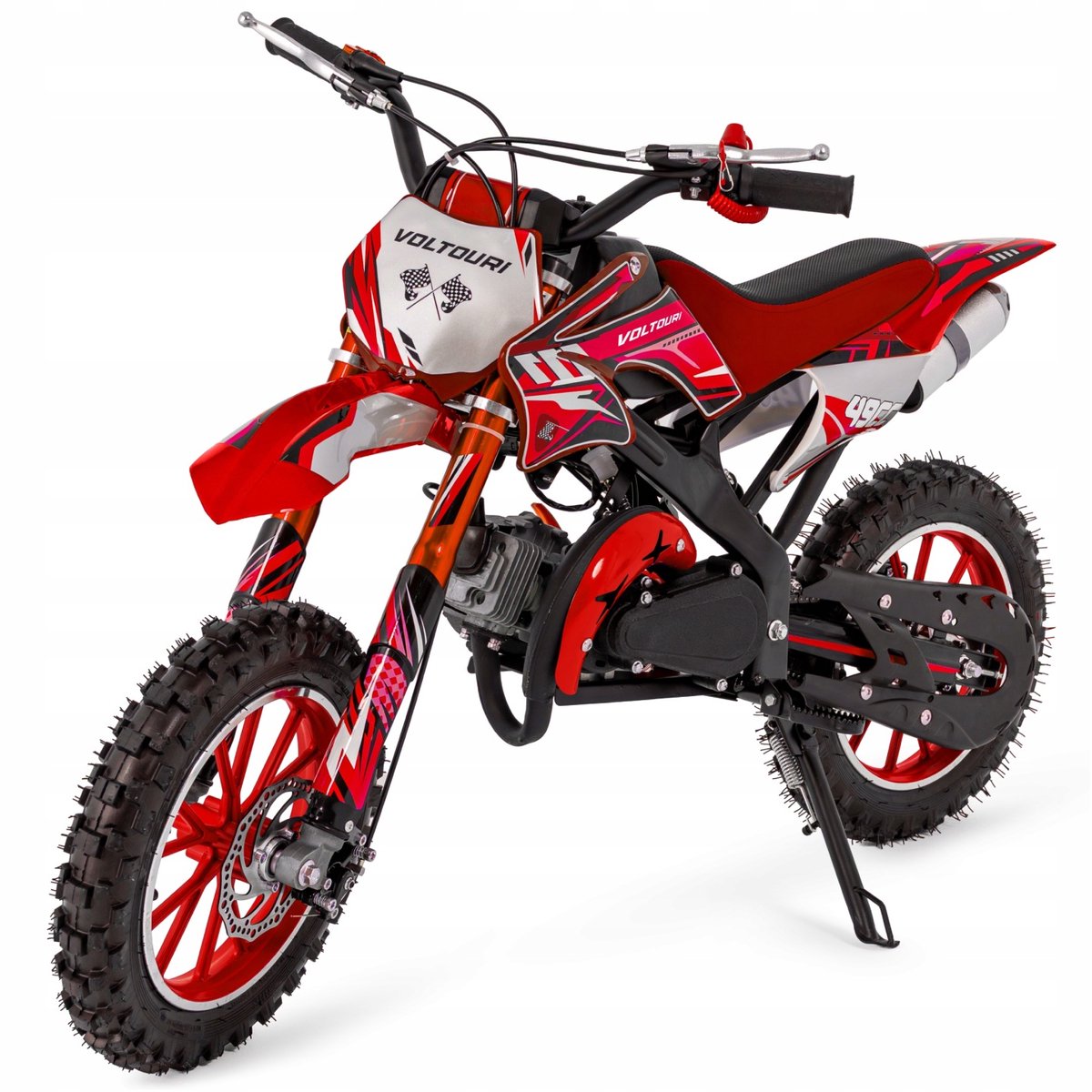 VOLTOURI Crossmotor 49cc - Rood - Voor Kinderen Accuvoertuig kopen online
