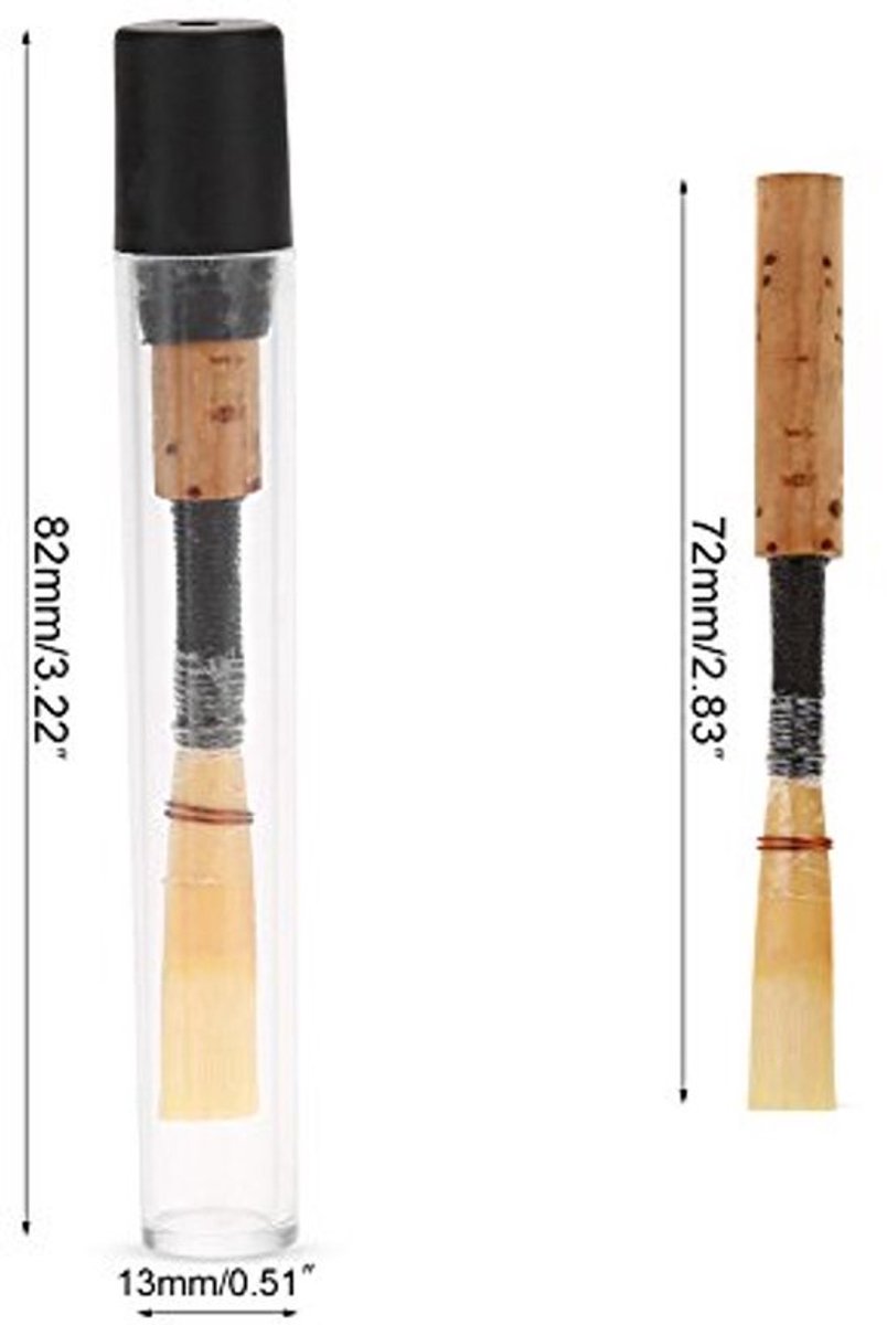 1pc 5pcs alreads medium soft handmade abu reeds muziekinstrumentonderdeel met plastic doos 1pc