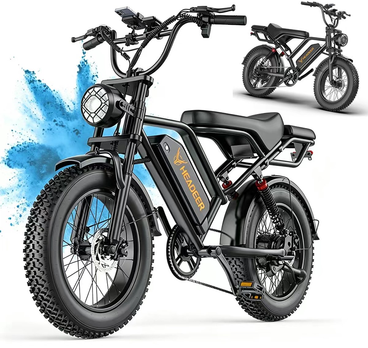 20" Pneumatische Banden BK20 Dubbele Ophanging Elektrische Scooter, Stabiel & Vloeg Rijden Elektrische Step kopen online