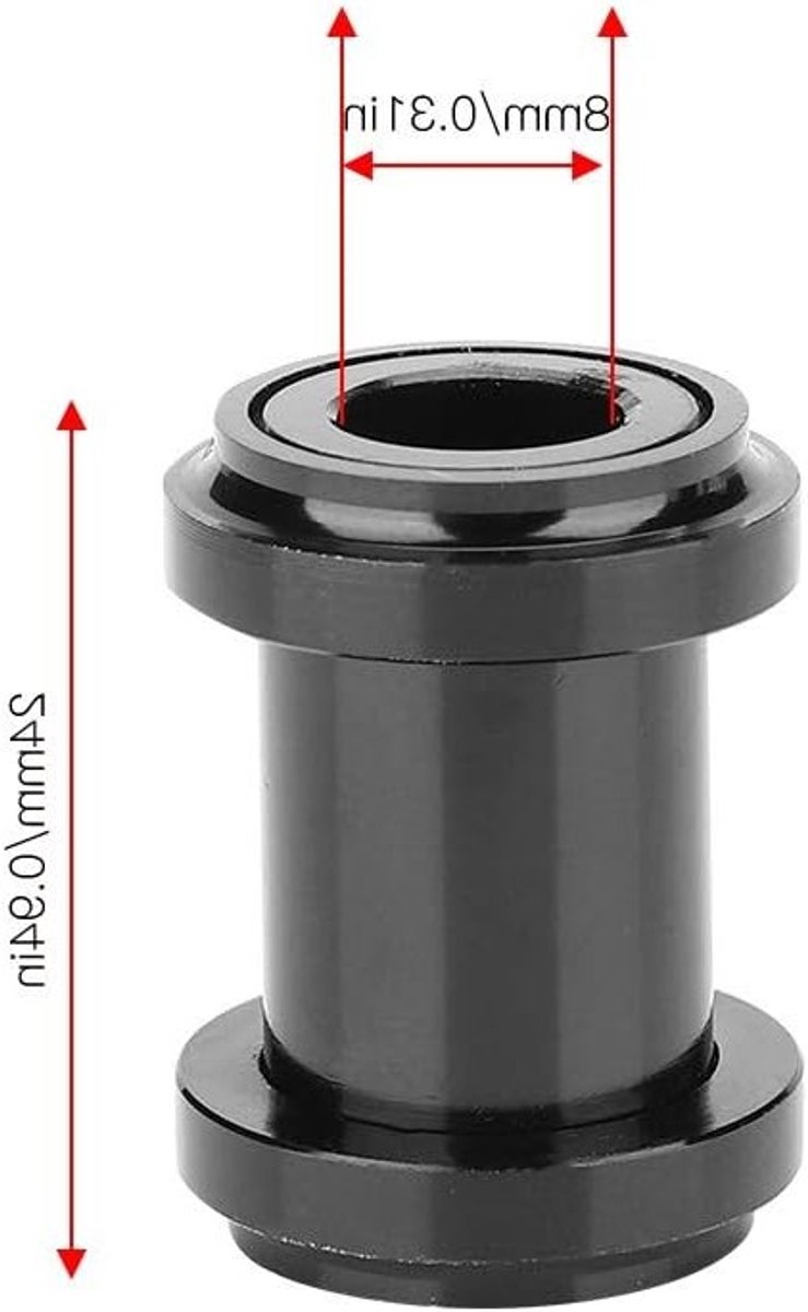 Achtervering Demontage Gereedschap voor Fietsen - Shock Bushes Verwijdering, MTB Accessoires en Onderhoud Kit (24 * 8mm) Fiets kopen online