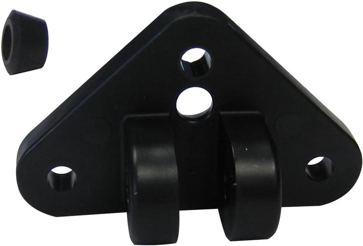 Bevestigingsset - Onderdelen - Skateboard Reparatie - Bovenste bevestiging - 4 Kilogram - Zwart Skateonderdeel kopen online