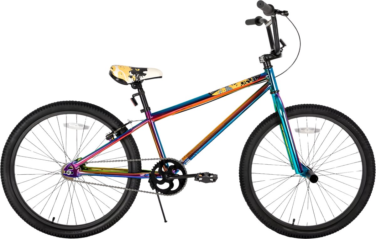 BMX-fiets – Voor tieners en volwassenen – Beginners tot gevorderde / 2 haringen – Mixkleuren / 61–66 cm Kinderfiets kopen online
