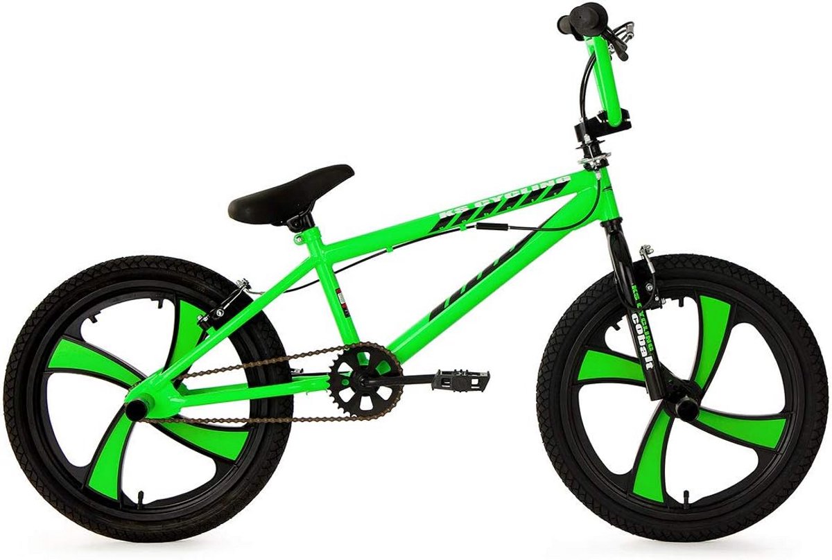 BMX Freestyler Jongensfiets 20 Inch Kobaltgroen voor Trucs Kinderfiets kopen online
