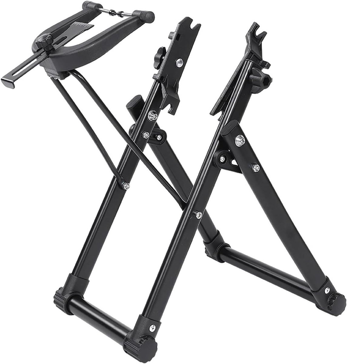 cocoplus fiets wiel truing stand wiel onderhoud opvouwbaar professioneel duurzaam fietsen accessoire geschikt voor alle modellen en kleuren