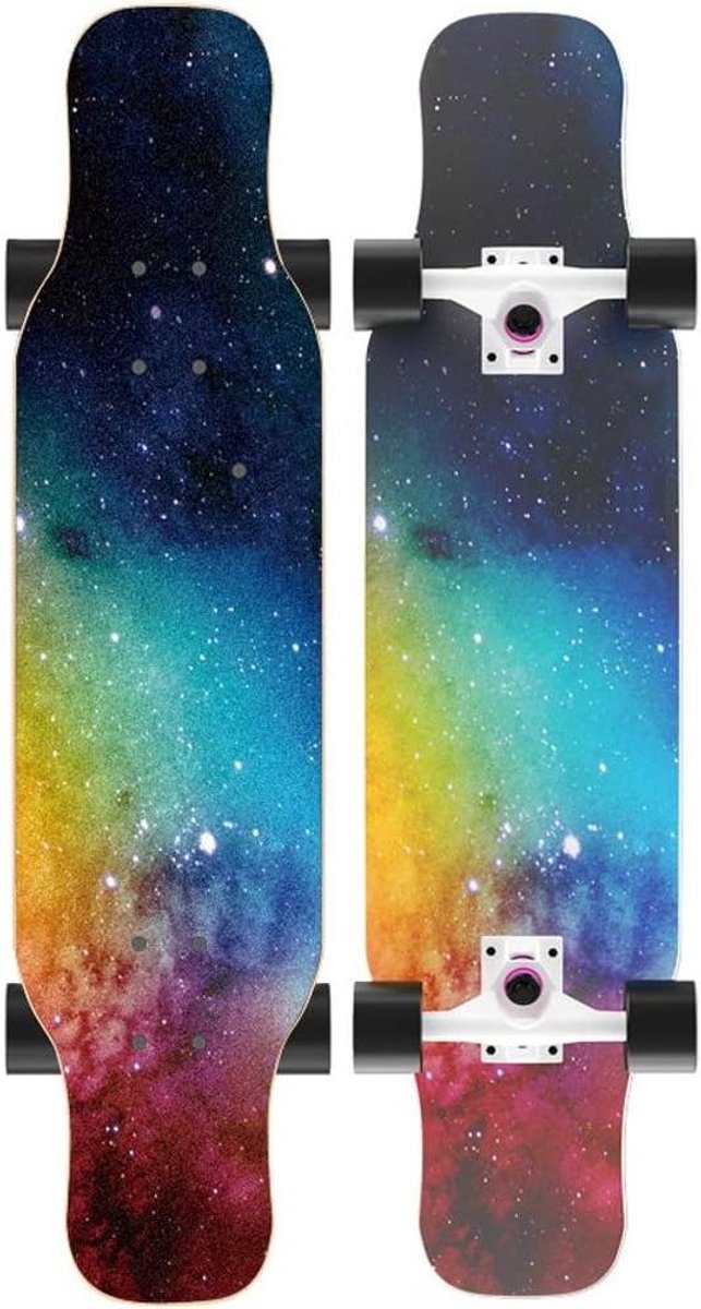 Compleet Skateboard - Cruiser Board - Straat Gebruik - Dubbele Kick Concave - 7-Laags Hout - Flash Wiel Skateonderdeel kopen online