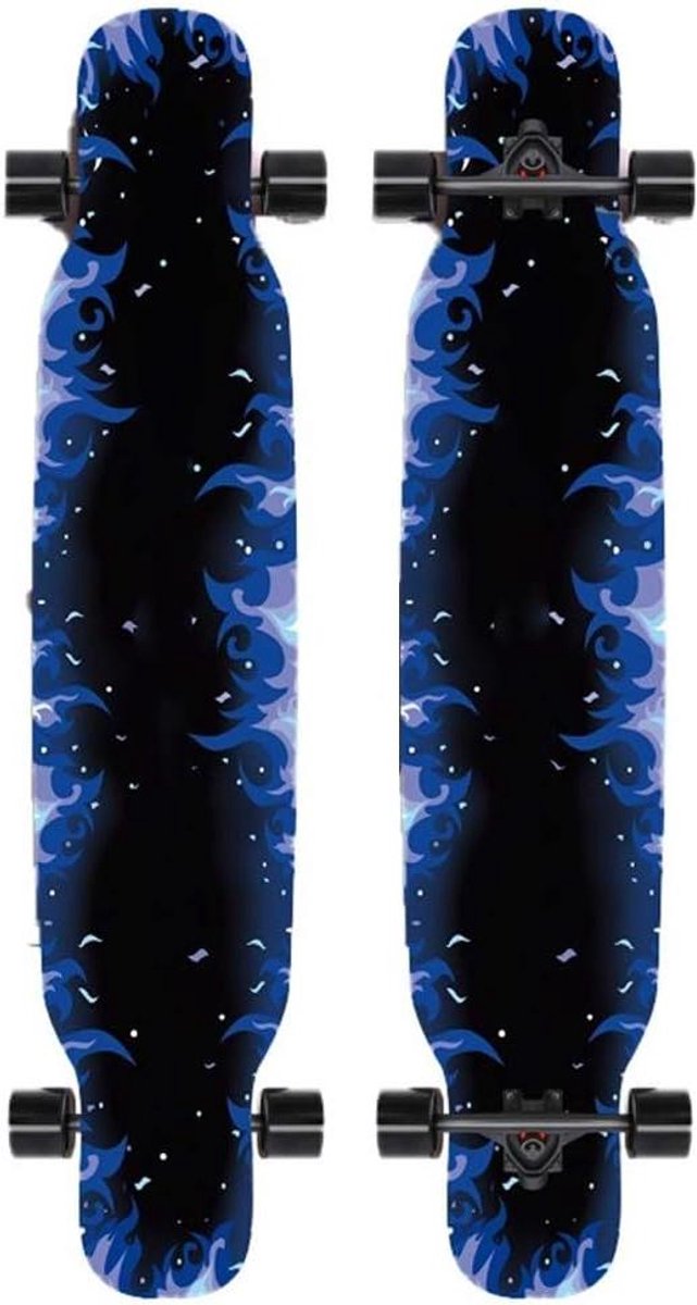 Compleet Skateboard - Longboard Esdoorn - Extreme Sporten - 10 Lagen Dek - 80A Wielen - Kleurrijk Skateonderdeel kopen online