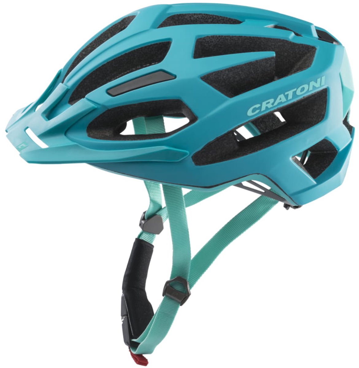 Cratoni C-Flash MTB Helm, turquoise Hoofdomtrek S/M | 53-56cm Fiets kopen online