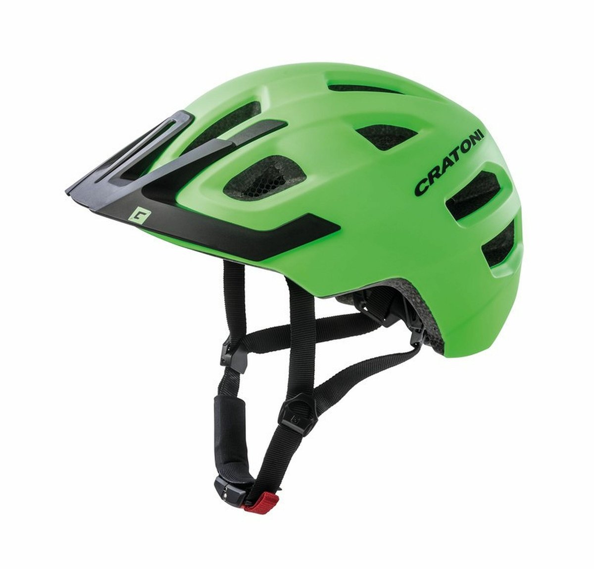 cratoni maxster pro lime zwart matt kinderhelm xs s 46 51cm