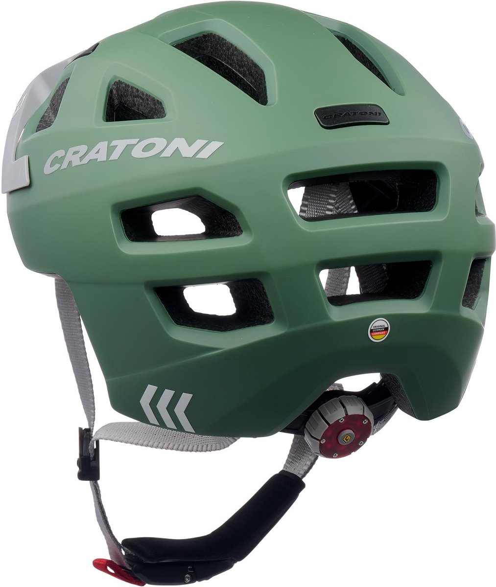 Cratoni Maxster Pro Sage Matt Children's Helmet - XS/S (46-51cm) Fiets kopen online