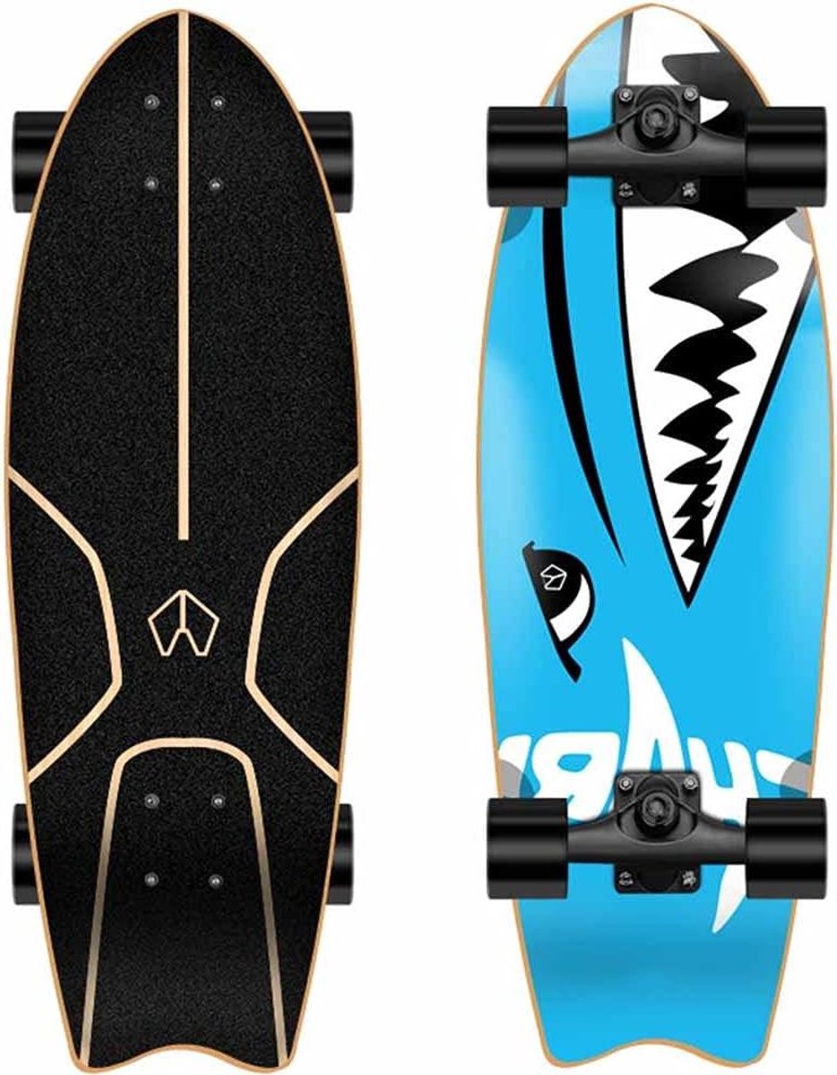 cruiser skateboard compleet board buiten sport 7 lagen esdoorn 32 x 98 inch patroon 2
