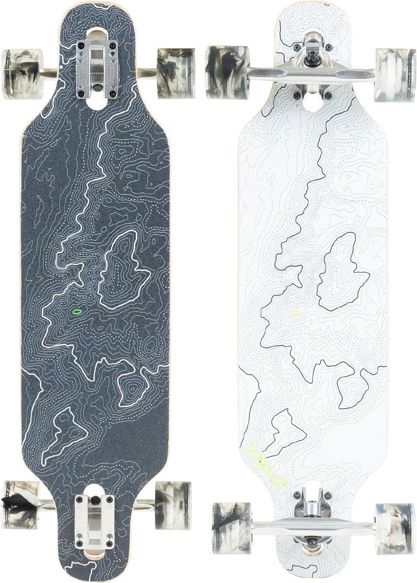Cruiser Skateboard - Longboard - Stadsvervoer - Lichtgewicht esdoorn dek - 787 cm - Terrein Skateonderdeel kopen online