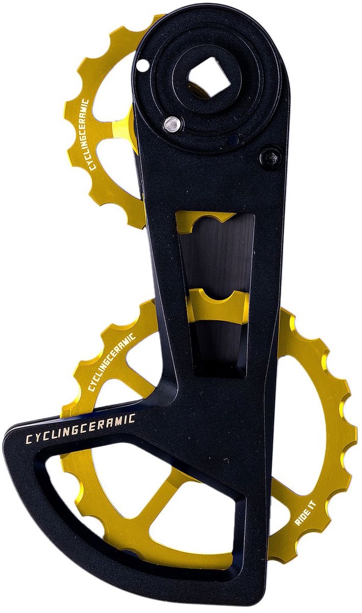 Cycling Ceramic Ospw Sram Red/force/rival Axs 12s Jockeywielsysteem Blauw 14-19t Fiets kopen online