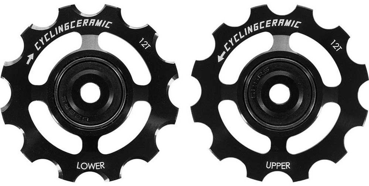 cycling ceramic sram 12s axs campagnolo 12s derailleurwieltjes set voor fietsen zilver 12t