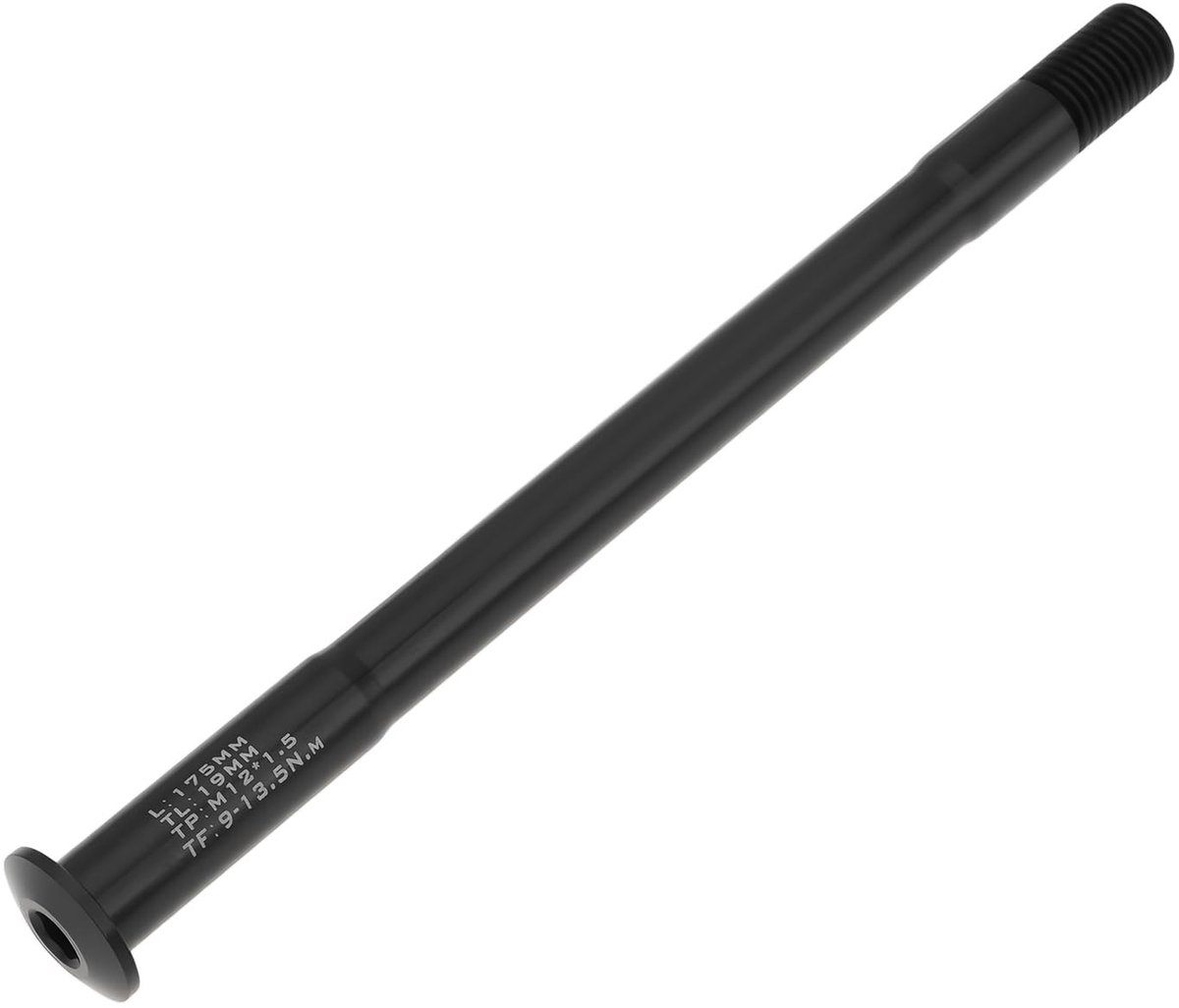 Dailygoods- Achteras Lichtgewicht Aluminium - M12x1.5 Schroefdraad - Lengte 175mm - Corrosiebestendig - Geschikt voor MTB/Racefietsen - Verbeterde Stabiliteit - Steekas Fiets kopen online