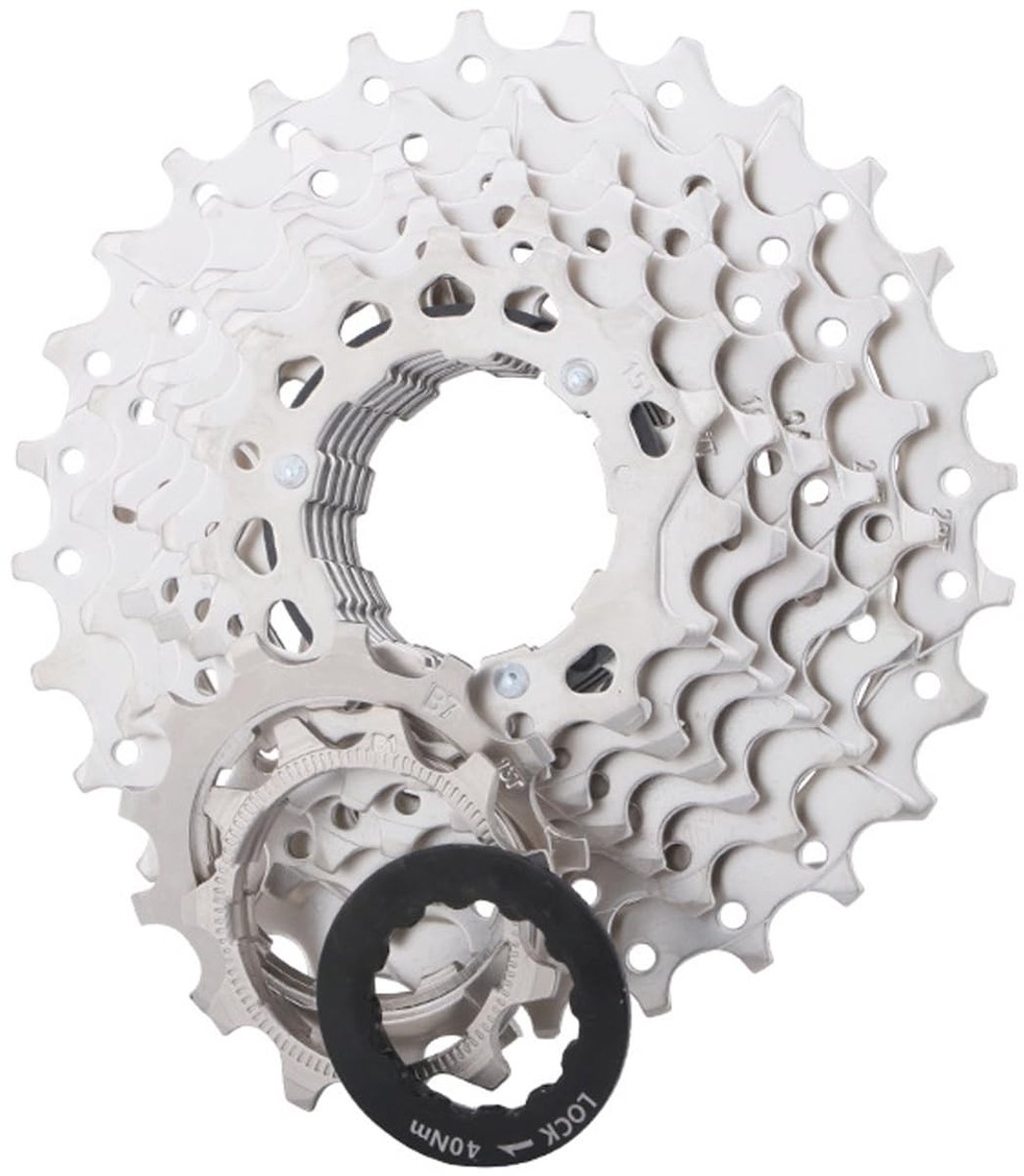 Dailygoods- Cassette 11-13-15-17-19-21-24-28T - Fiets Cassette - Vrijloop Cassette - Mountainbike Cassette - Stalen Materiaal - Geschikt voor MTB/BMX - Fietscassette Fiets kopen online