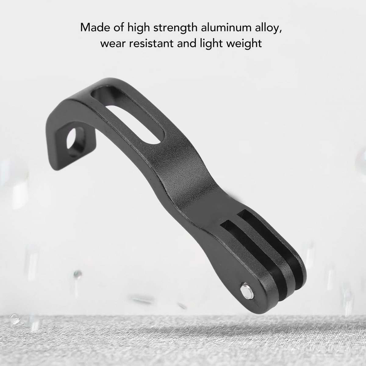 dailygoods fietskoplamphouder aluminiumlegering universele bevestiging antislip lichtgewicht slijtvast compatibel met cateye ace dop fietslichtstandaard