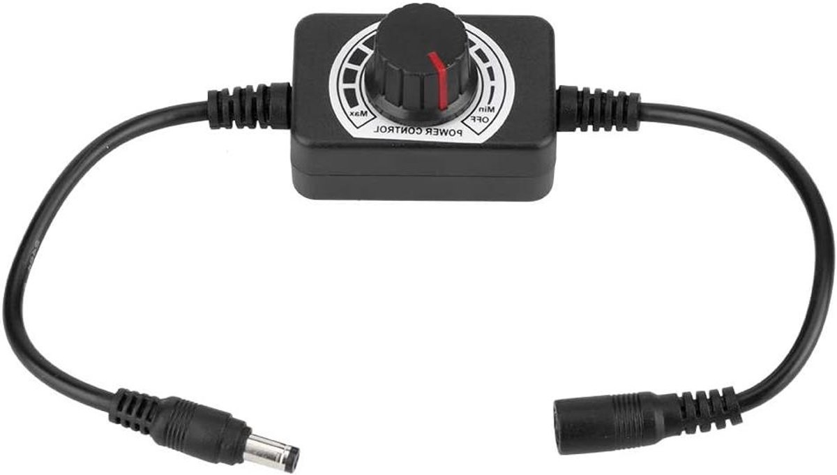 dc motor snelheidsregelaar traploze regelaar motor aanpassen pwm technologie 5 24v zwart